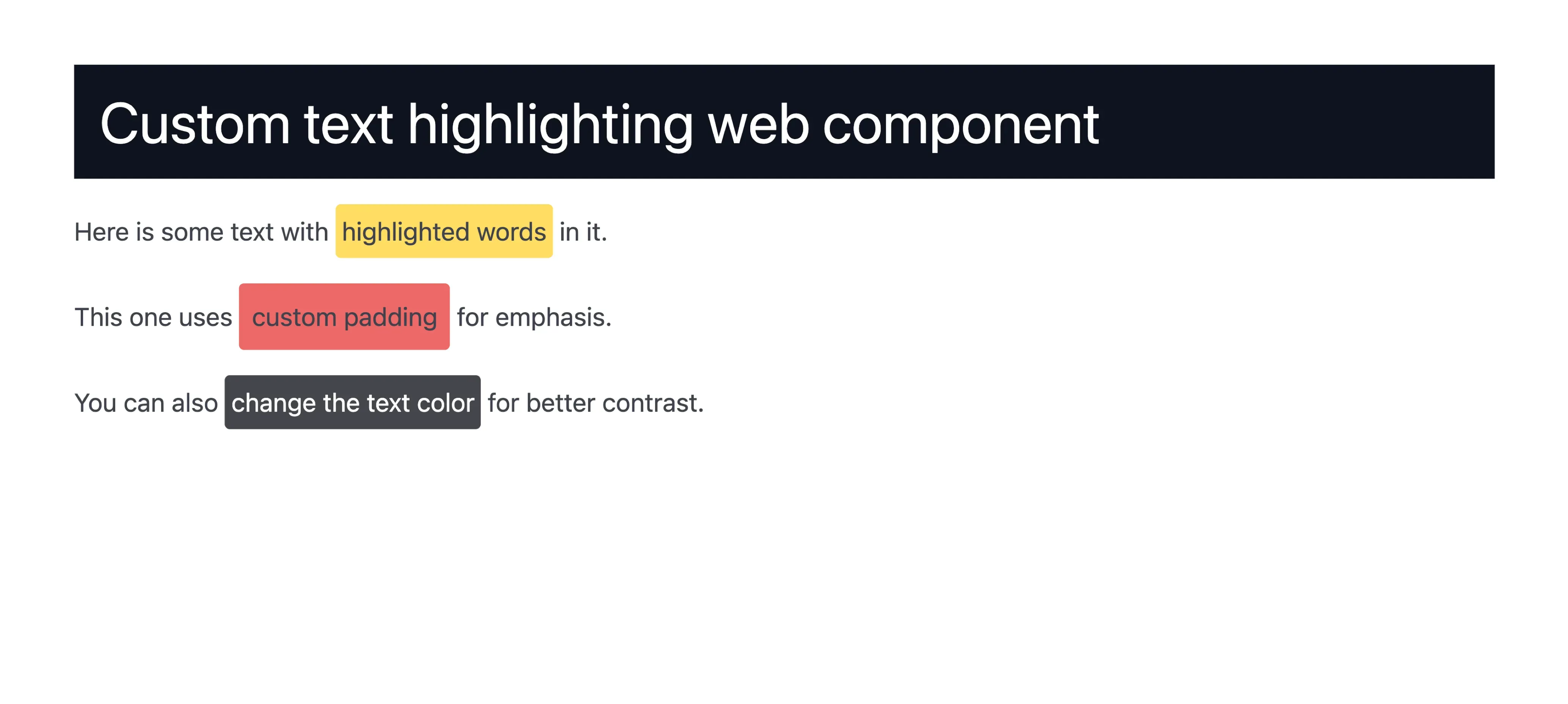 Custom component used on your slides